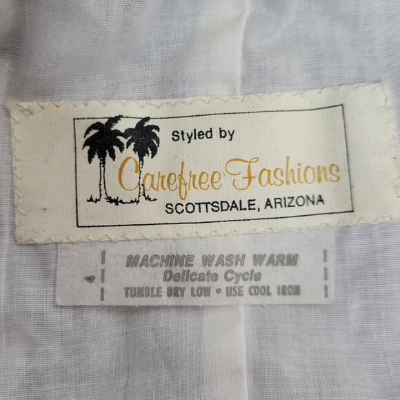 Vintage 70s Carefree Fashions Paneled Maxi Skirt - Picture 5 of 5